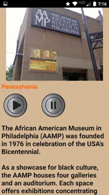 Black History Museums android App screenshot 16